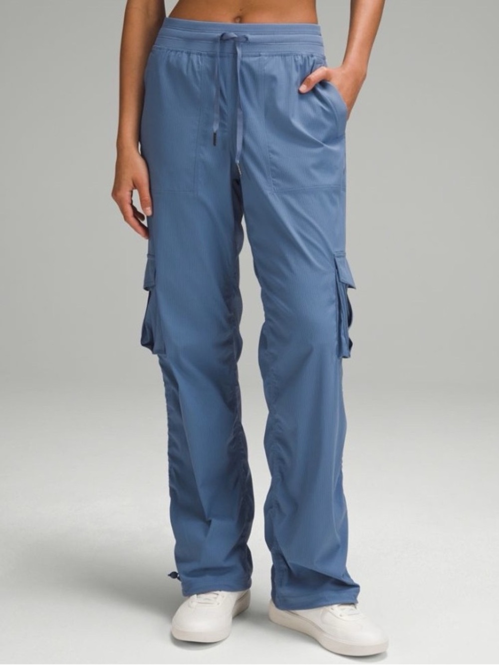 Lululemon Cargo Dance Studio MR Relaxed-Fit Pant in Slate Blue NWT